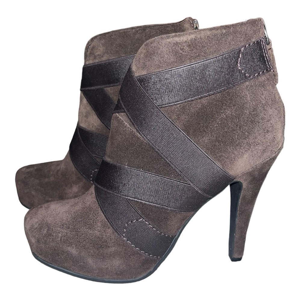 NEW Brown Apepazza Heeled Bootie EU38 US 7-7.5